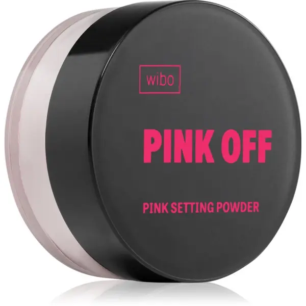 Wibo Wibo Pink Off Setting Loose Powder puder v prahu odtenek Pink 8 g