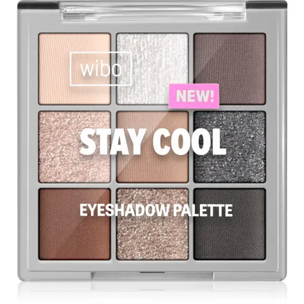Wibo Wibo Stay Cool Eyeshadow Palette paleta senčil za oči 5 g