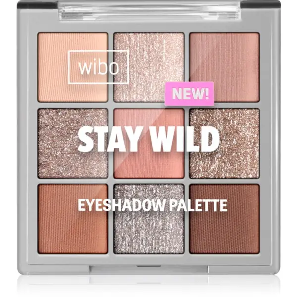 Wibo Wibo Stay Wild Eyeshadow Palette paleta senčil za oči 5 g