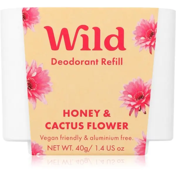 Wild Wild Honey & Cactus Flower trdi deodorant nadomestno polnilo 40 g
