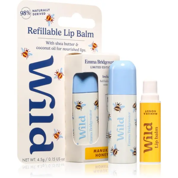 Wild Wild Honey Bee Case balzam za ustnice z etuijem 4.5 g