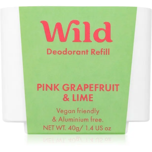 Wild Wild Pink Grapefruit & Lime trdi deodorant nadomestno polnilo 40 g