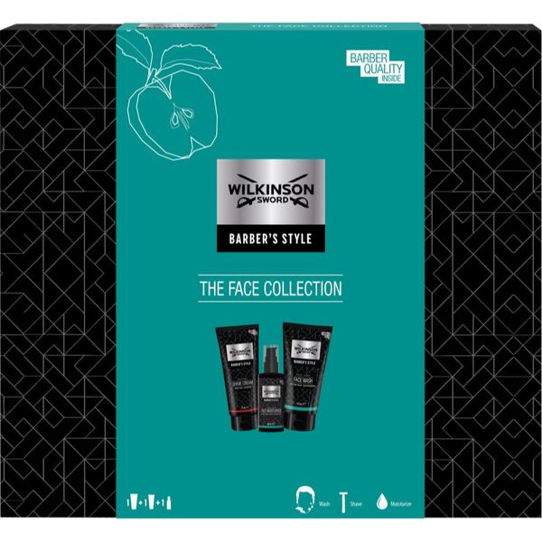 Wilkinson Sword Wilkinson Sword Barbers Style Face Collection darilni set (za obraz in brado)