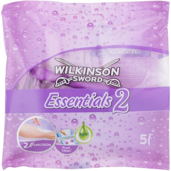 Wilkinson Sword Wilkinson Sword Essentials 2 brivniki za enkratno uporabo za ženske 5 kos