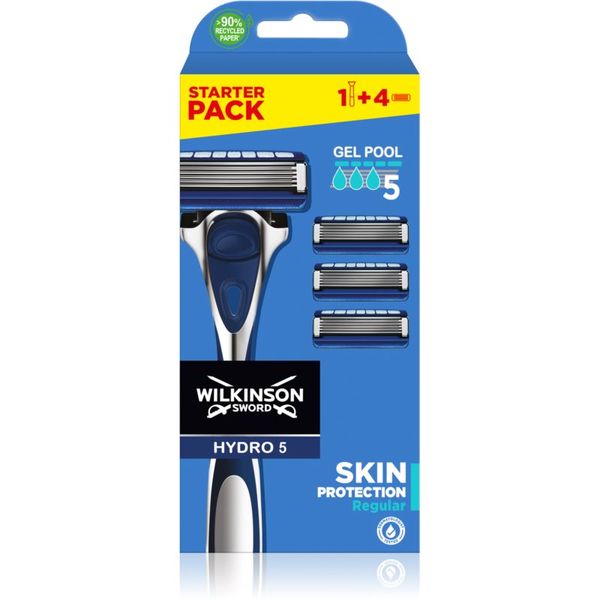 Wilkinson Sword Wilkinson Sword Hydro5 brivnik + nadomestne britvice 4 kos 1 kos