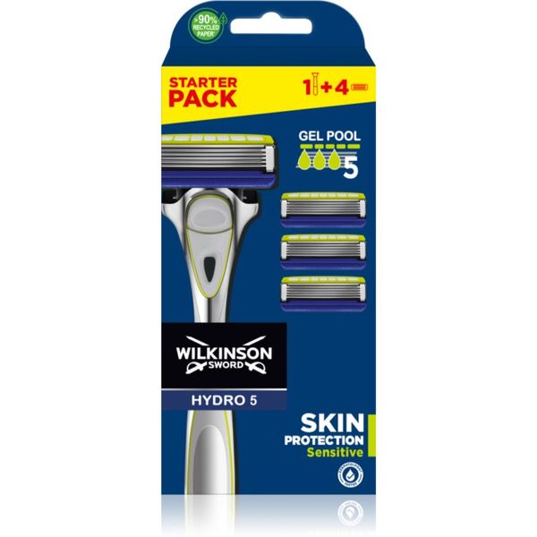 Wilkinson Sword Wilkinson Sword Hydro5 Skin Protection Sensitive brivnik + nadomestna glava 1 kos