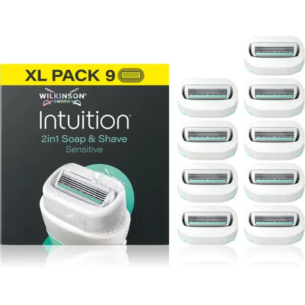Wilkinson Sword Wilkinson Sword Intuition 2in1 Soap & Shave Sensitive nadomestne glave 2 v 1