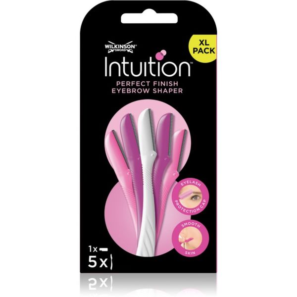 Wilkinson Sword Wilkinson Sword Intuition Perfect Finish Eyebrow Shaper britev za obrvi 5 kos