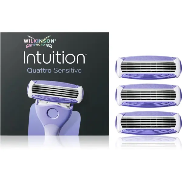 Wilkinson Sword Wilkinson Sword Intuition Quattro Sensitive nadomestne glave 3 kos