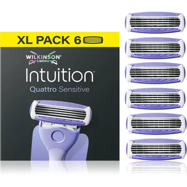 Wilkinson Sword Wilkinson Sword Intuition Quattro Sensitive nadomestne glave