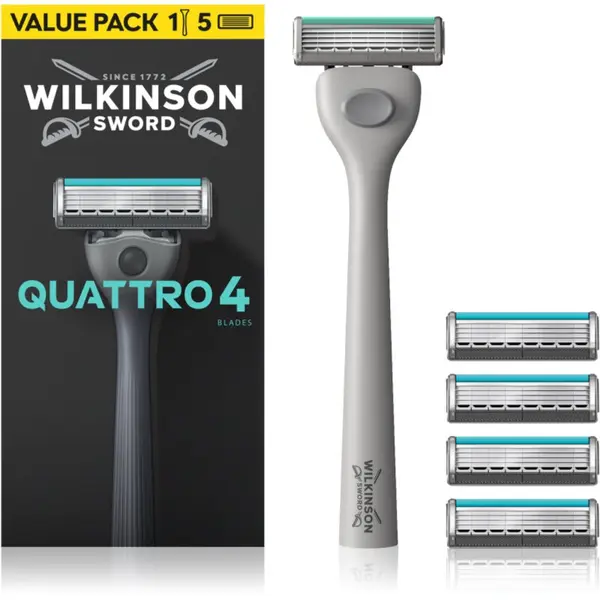 Wilkinson Sword Wilkinson Sword Quattro brivnik + nadomestne britvice