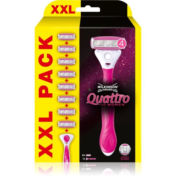 Wilkinson Sword Wilkinson Sword Quattro for Women Aloe & Vit. E nadomestne britvice