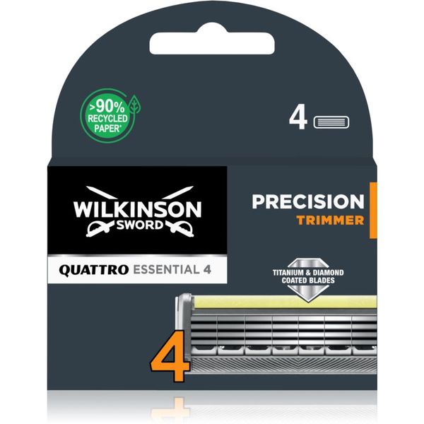 Wilkinson Sword Wilkinson Sword Quattro Titanium Precision nadomestne britvice 4 kos