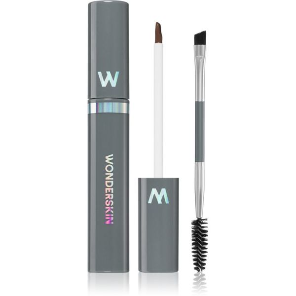 WONDERSKIN WONDERSKIN Wonder Blading Dream Brow dolgoobstojni gel za obrvi odtenek Dark Brunette 3 ml