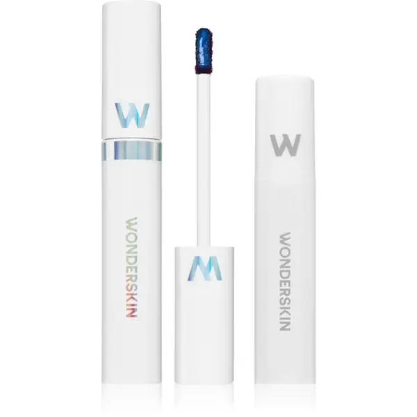 WONDERSKIN WONDERSKIN Wonder Blading Lip Stain Kit piling za ustnice + aktivator odtenek XOXO 4 ml