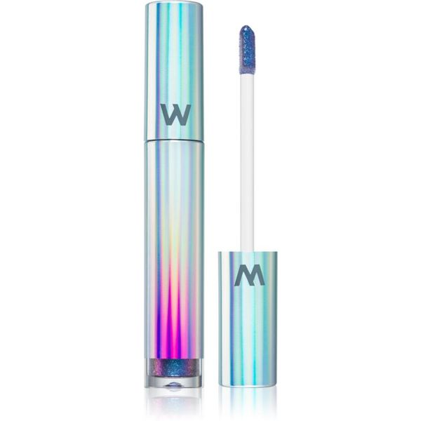 WONDERSKIN WONDERSKIN Wonder Blading Top Gloss sijaj za ustnice z bleščicami Blue Glitter 4 ml