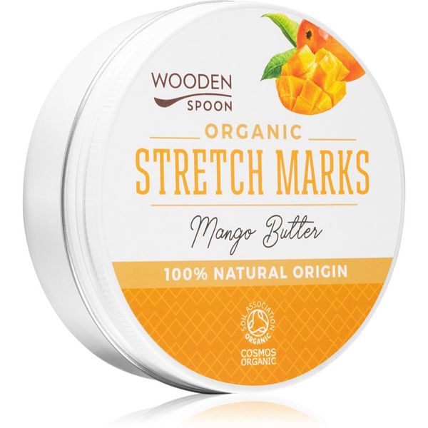 WoodenSpoon WoodenSpoon Organic Mango Butter regeneracijsko maslo za telo proti strijam 100 ml