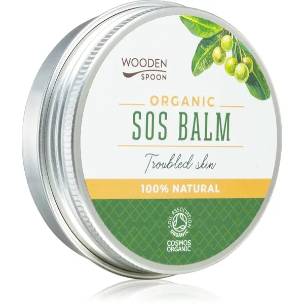 WoodenSpoon WoodenSpoon Organic SOS balzam za dehidrirano in poškodovano kožo 60 ml