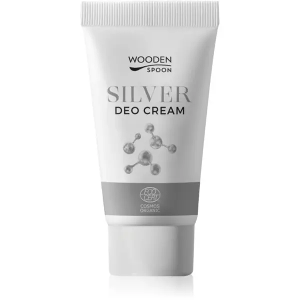 WoodenSpoon WoodenSpoon Silver Deo Cream kremasti deodorant 40 ml