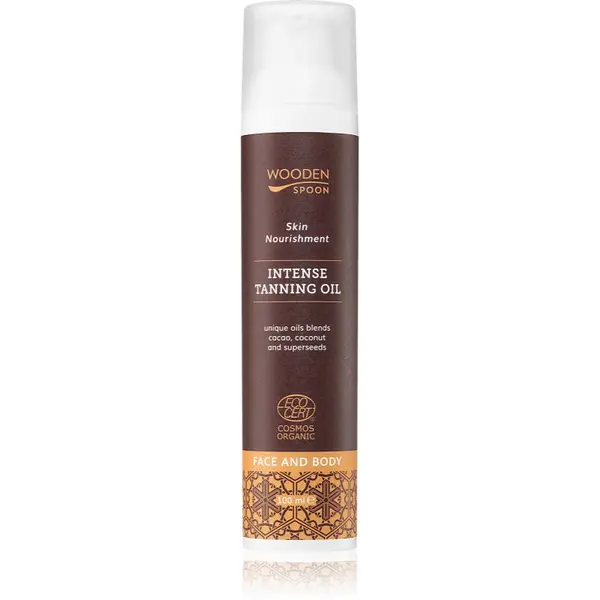 WoodenSpoon WoodenSpoon Skin Nourishment negovalno olje za telo za intenzivno porjavelost 100 ml
