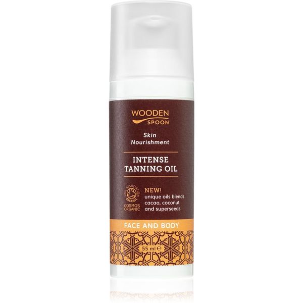 WoodenSpoon WoodenSpoon Skin Nourishment negovalno olje za telo za intenzivno porjavelost 50 ml