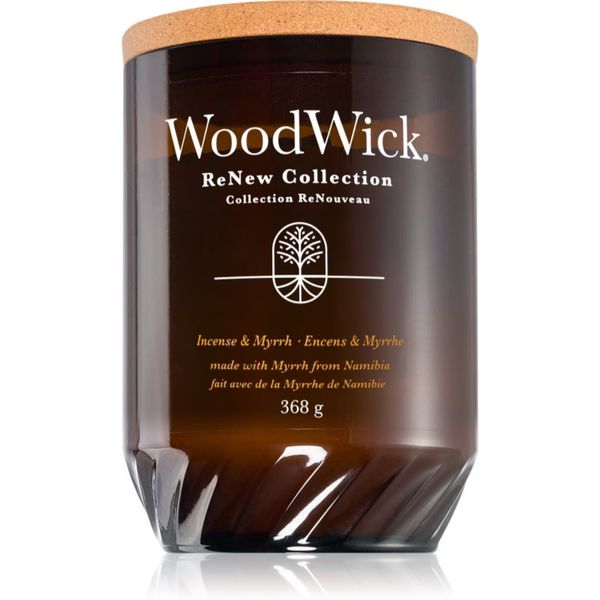 Woodwick Woodwick Incense & Myrrh dišeča sveča 368 g