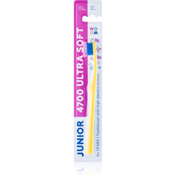 WOOM WOOM Toothbrush Junior 4700 Ultra Soft zobna ščetka za otroke od 6 let ultra soft 1 kos
