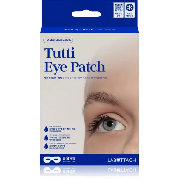 Wooshin Labottach Wooshin Labottach Tutti Eye regeneracijske hidrogel blazinice za predel pod očmi 9 kos