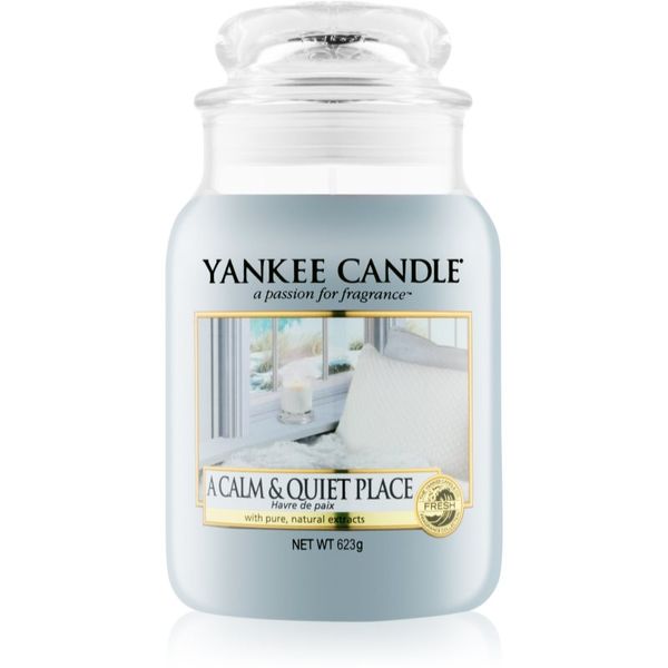 Yankee Candle Yankee Candle A Calm & Quiet Place dišeča sveča  Classic velika 623 g