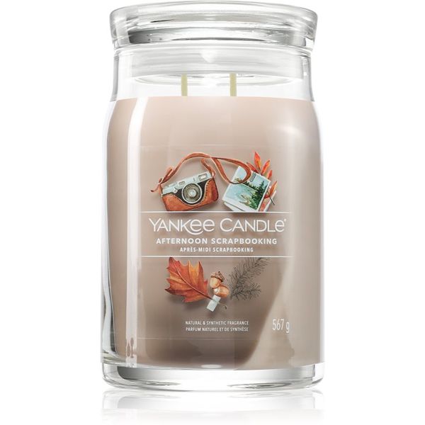 Yankee Candle Yankee Candle Afternoon Scrapbooking dišeča sveča 567 g