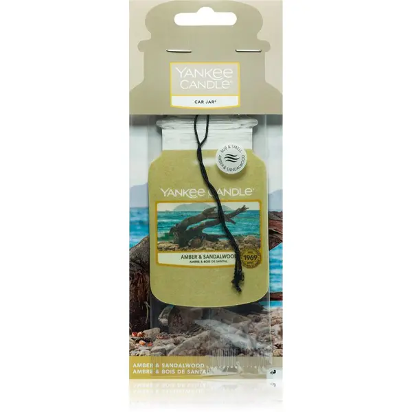 Yankee Candle Yankee Candle Amber & Sandalwood dišeča obešanka 1 kos