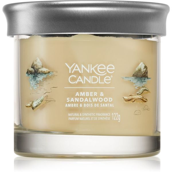 Yankee Candle Yankee Candle Amber & Sandalwood dišeča sveča 122 g