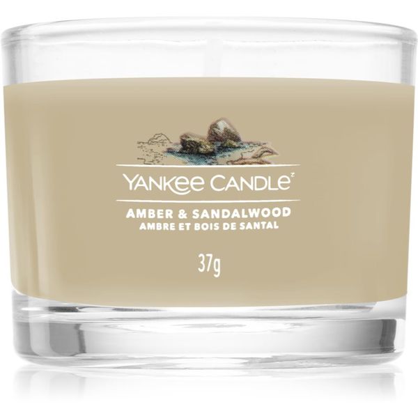 Yankee Candle Yankee Candle Amber & Sandalwood votivna sveča 37 g