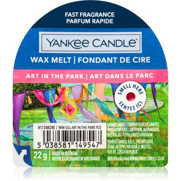 Yankee Candle Yankee Candle Art In The Park vosek za aroma lučko 22 g