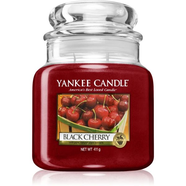 Yankee Candle Yankee Candle Black Cherry dišeča sveča 411 g