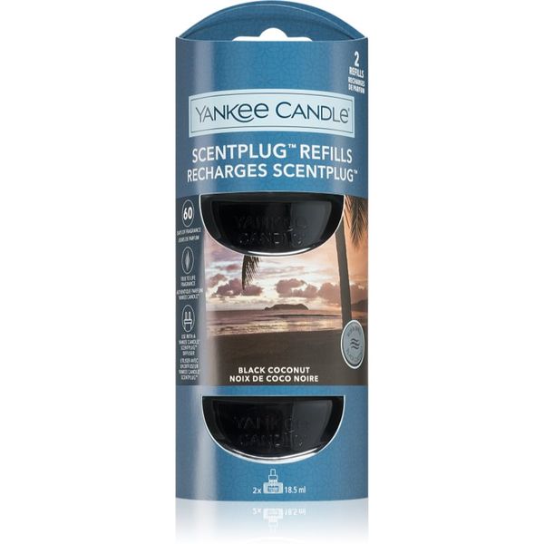 Yankee Candle Yankee Candle Black Coconut nadomestno polnilo za aroma difuzor 2x18,5 ml