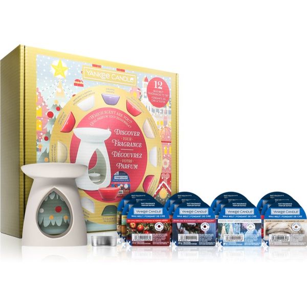 Yankee Candle Yankee Candle Christmas Collection Aromalamp & 12 Wax Melts darilni set
