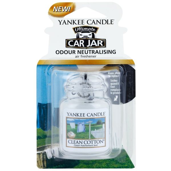 Yankee Candle Yankee Candle Clean Cotton dišava za avto za obešanje 1 kos