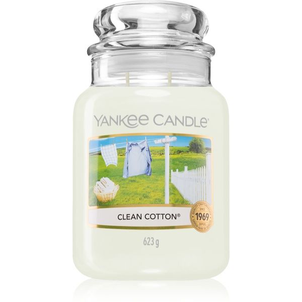 Yankee Candle Yankee Candle Clean Cotton dišeča sveča 623 g