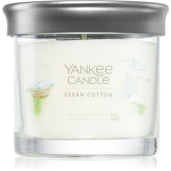 Yankee Candle Yankee Candle Clean Cotton dišeča sveča Signature 122 g