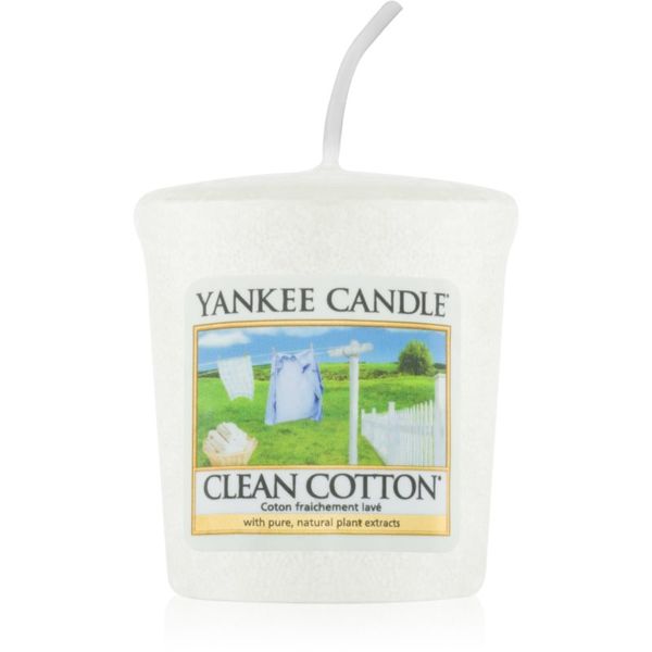 Yankee Candle Yankee Candle Clean Cotton votivna sveča 49 g