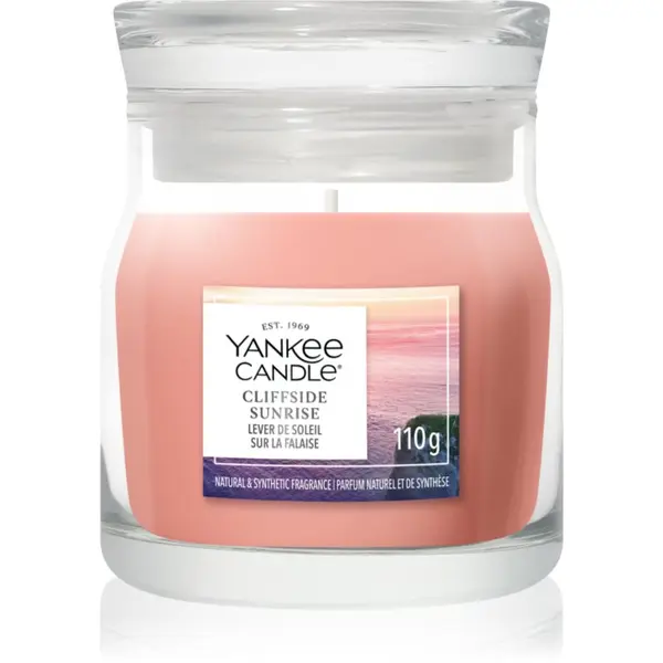 Yankee Candle Yankee Candle Cliffside Sunrise dišeča sveča Signature 110 g