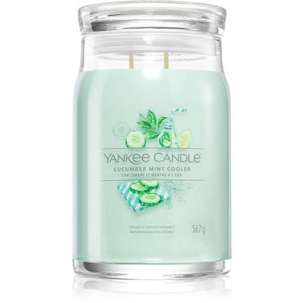 Yankee Candle Yankee Candle Cucumber Mint Cooler dišeča sveča Signature 567 g