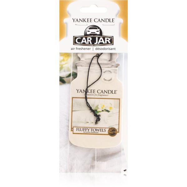 Yankee Candle Yankee Candle Fluffy Towels dišeči obesek za v avto za obešanje 1 kos