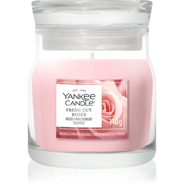 Yankee Candle Yankee Candle Fresh Cut Roses dišeča sveča Signature 110 g