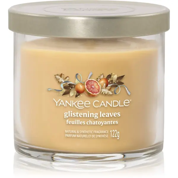 Yankee Candle Yankee Candle Glistening Leaves dišeča sveča Signature 122 g