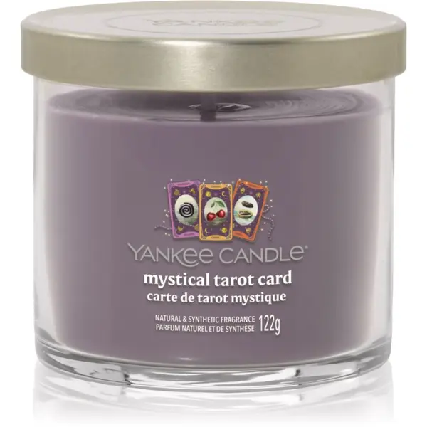 Yankee Candle Yankee Candle Halloween Mystical Tarot Card dišeča sveča Signature 122 g