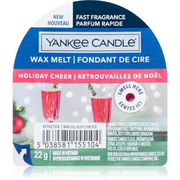 Yankee Candle Yankee Candle Holiday Cheer vosek za aroma lučko 22 g