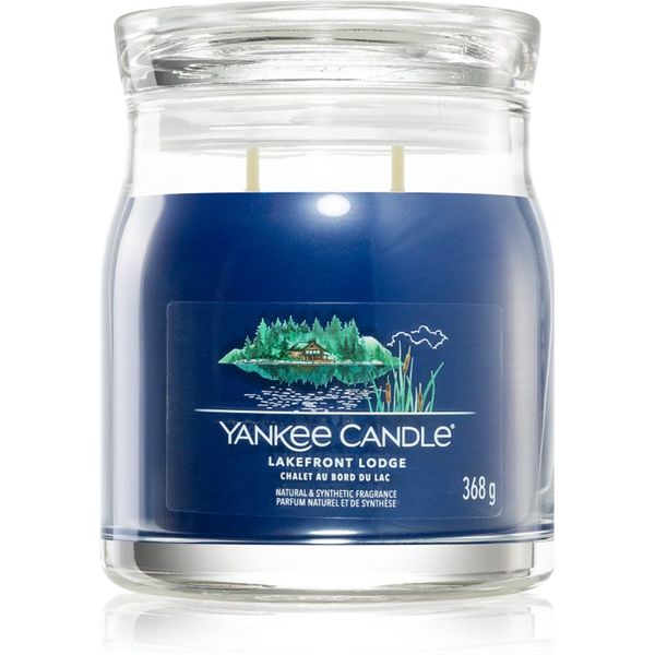 Yankee Candle Yankee Candle Lakefront Lodge dišeča sveča Signature 368 g