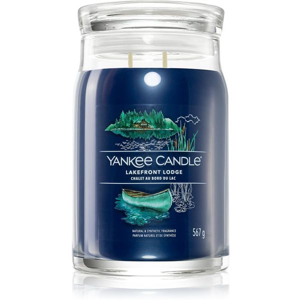 Yankee Candle Yankee Candle Lakefront Lodge dišeča sveča Signature 567 g